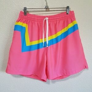 Chubbies Pink Swim Trunks